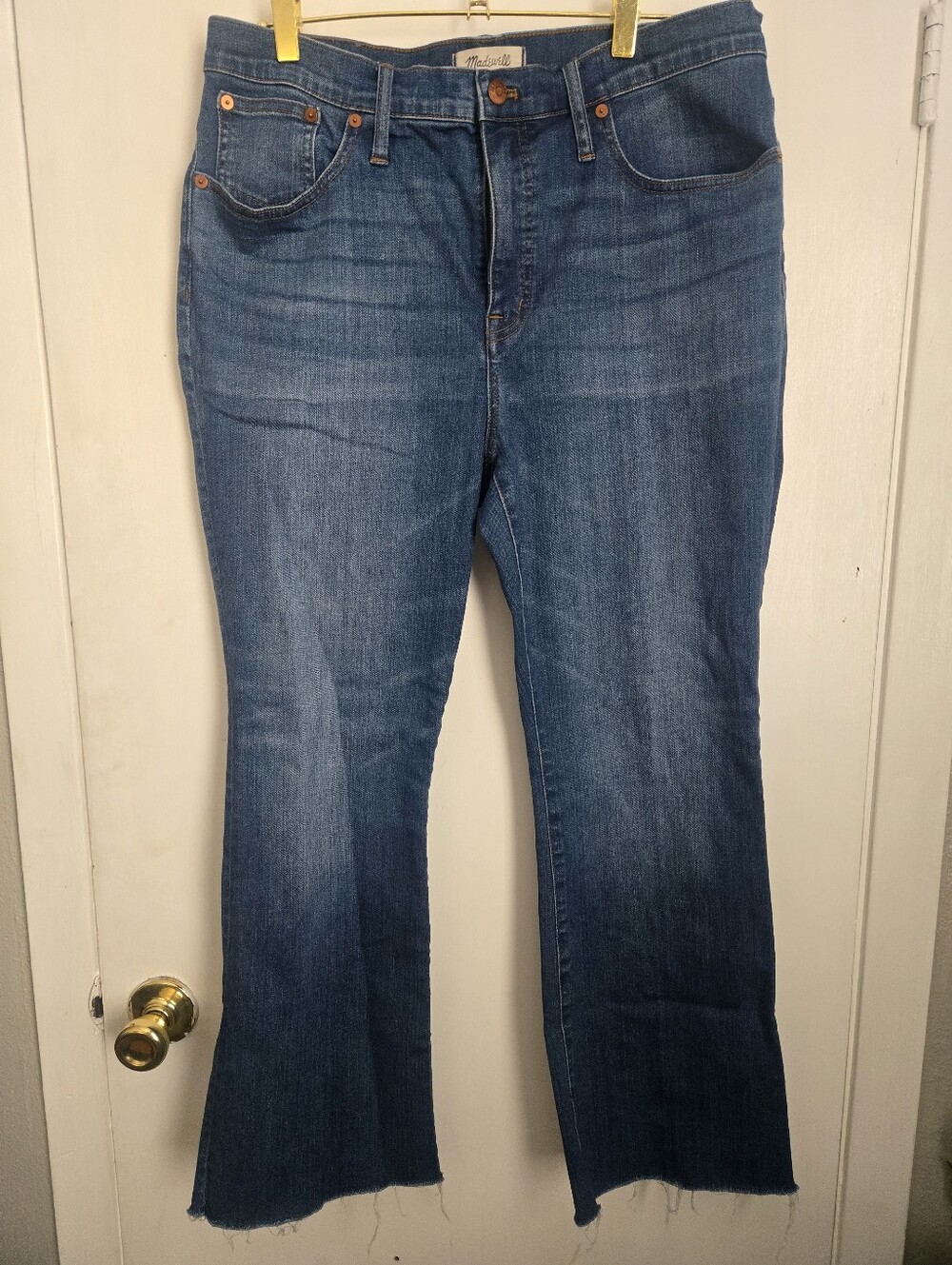 Madewell Cali Demi-Boot Jeans Sz 32